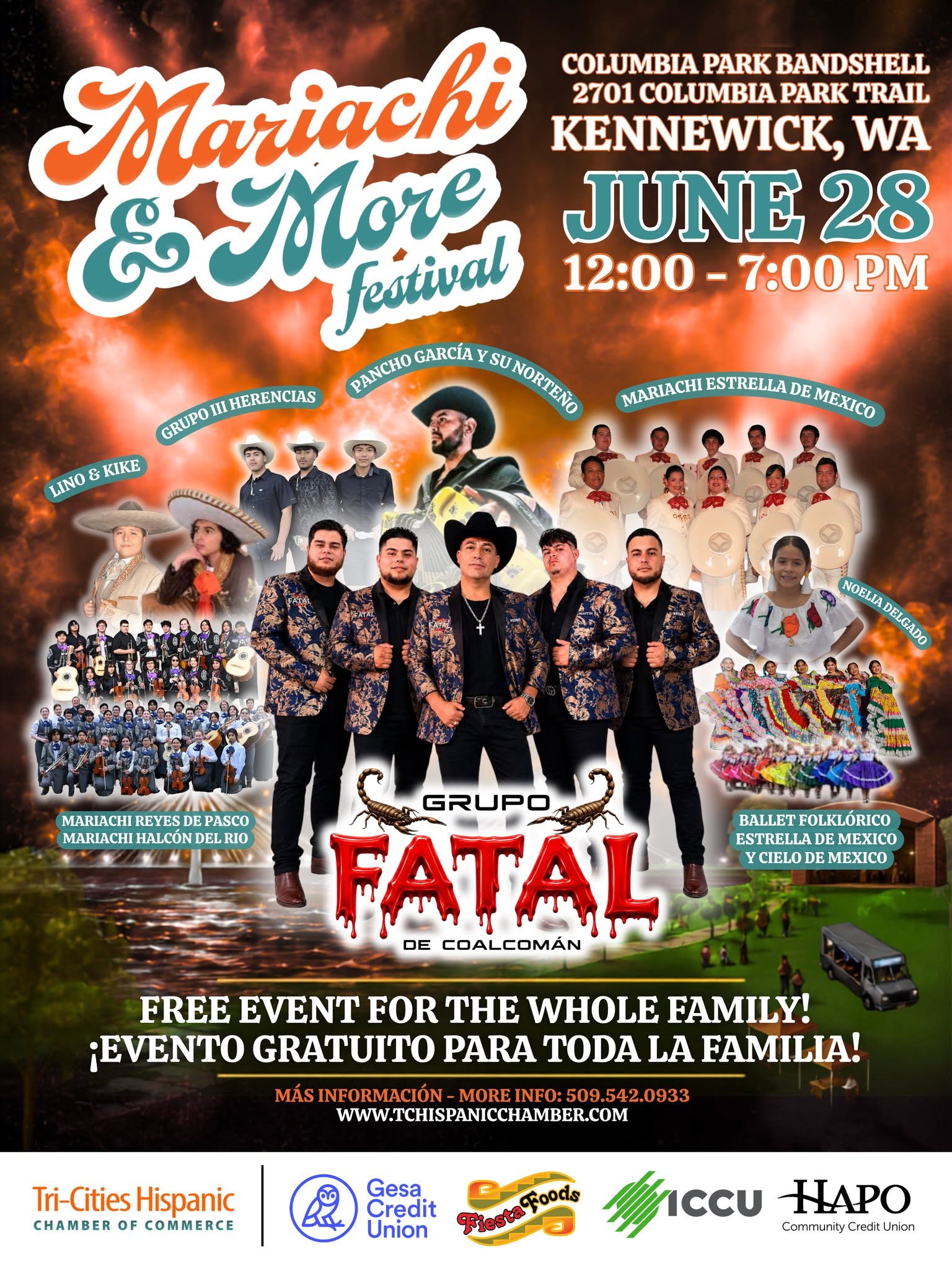 Mariachi and More Event Flyer