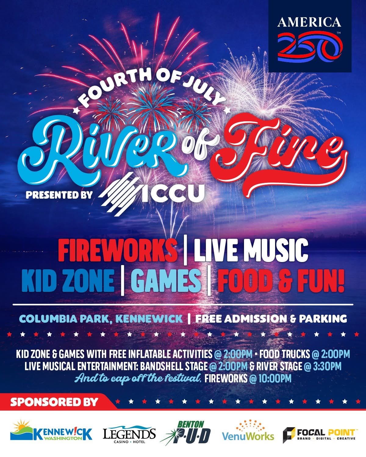 River of Fire Event Flyer