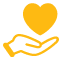 Heart in Hand Icon